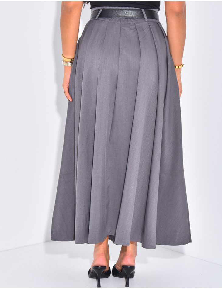 【PORTERNA】Roggy Flare Long Skirt Long flared skirt - Women | MANGO OUTLET Netherlands