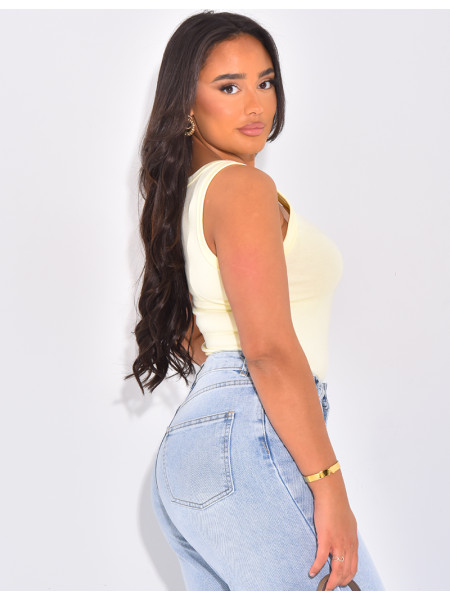 Débardeur simple col rond