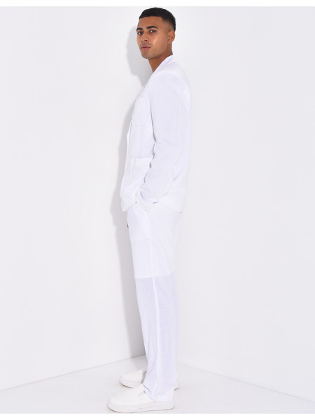 Linen suit set