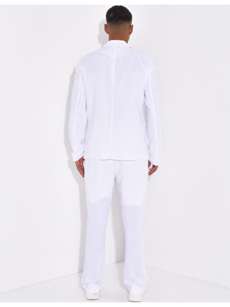 Linen suit set