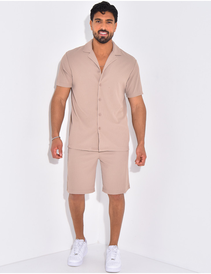Shirt and shorts set