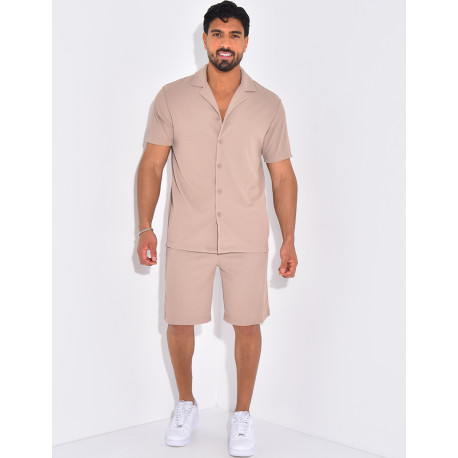 Shirt and shorts set