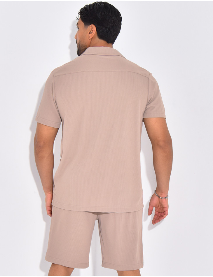 Shirt and shorts set