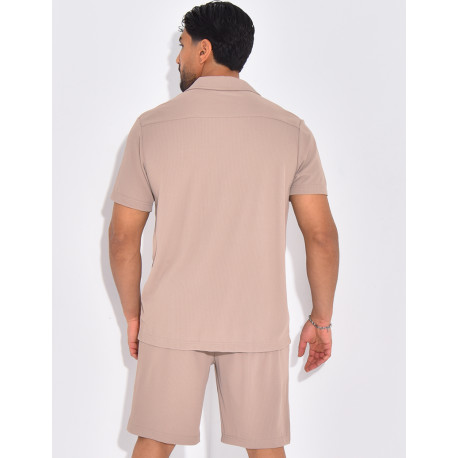 Shirt and shorts set