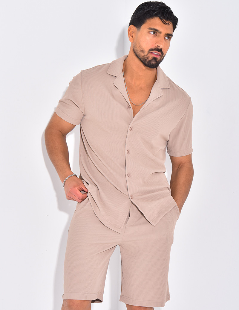 Shirt and shorts set