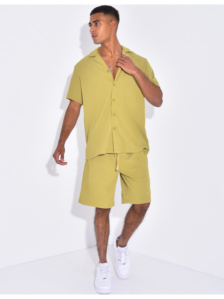 Shirt and shorts set