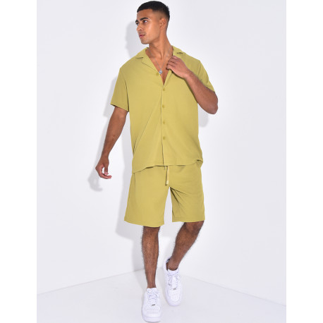 Shirt and shorts set