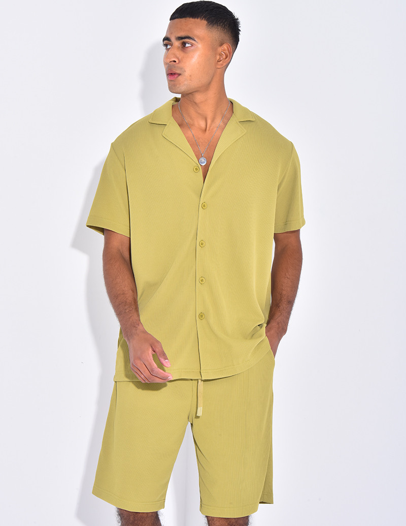 Shirt and shorts set