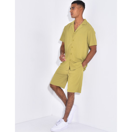 Shirt and shorts set