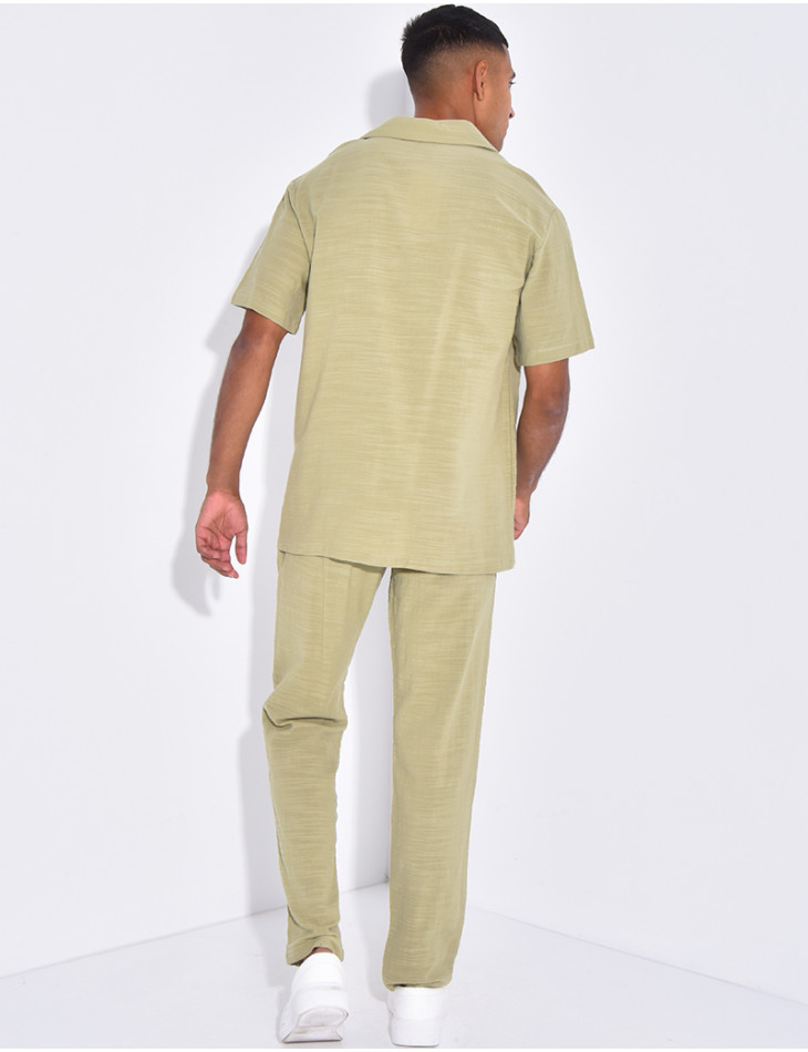 Shirt and trouser set