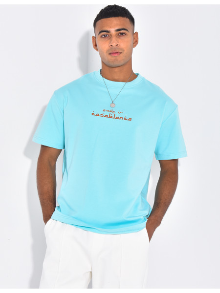 T-shirt "Made in Casablanca"