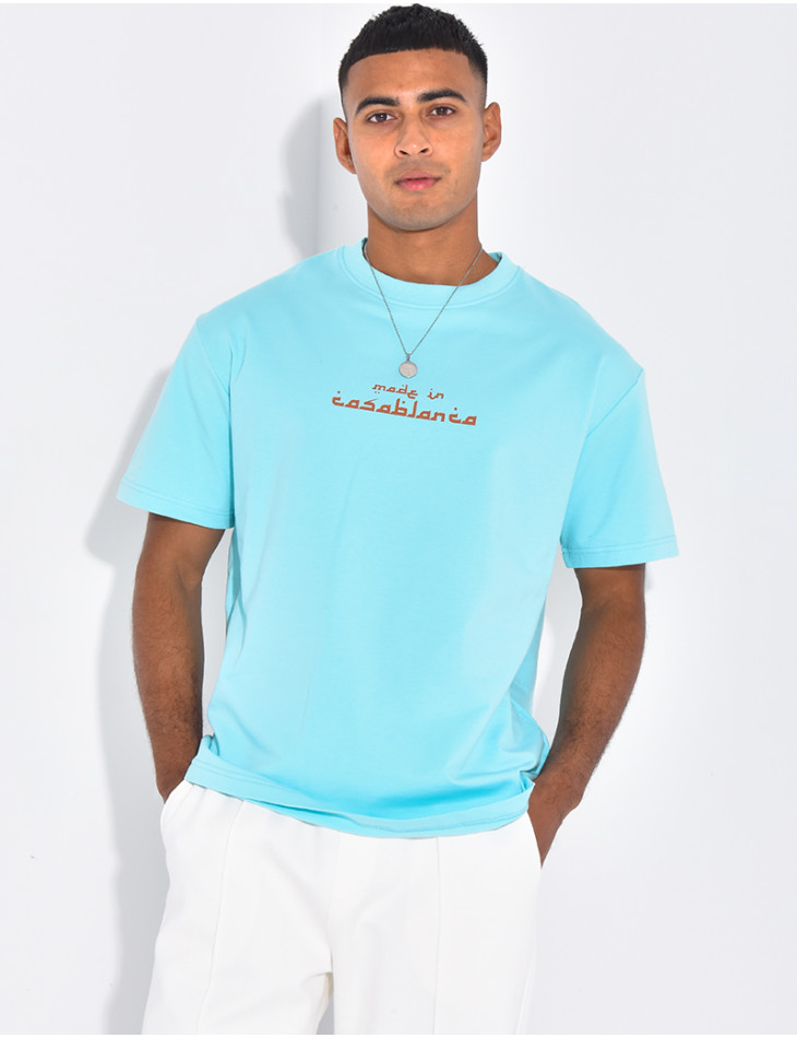 T-shirt "Made in Casablanca"