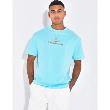 T-shirt "Made in Casablanca"