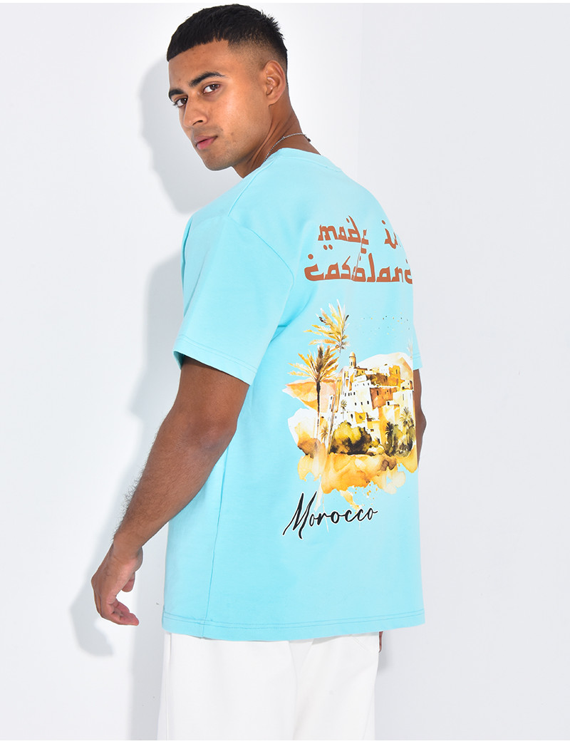 Casablanca Distressed T-Shirt main image 1