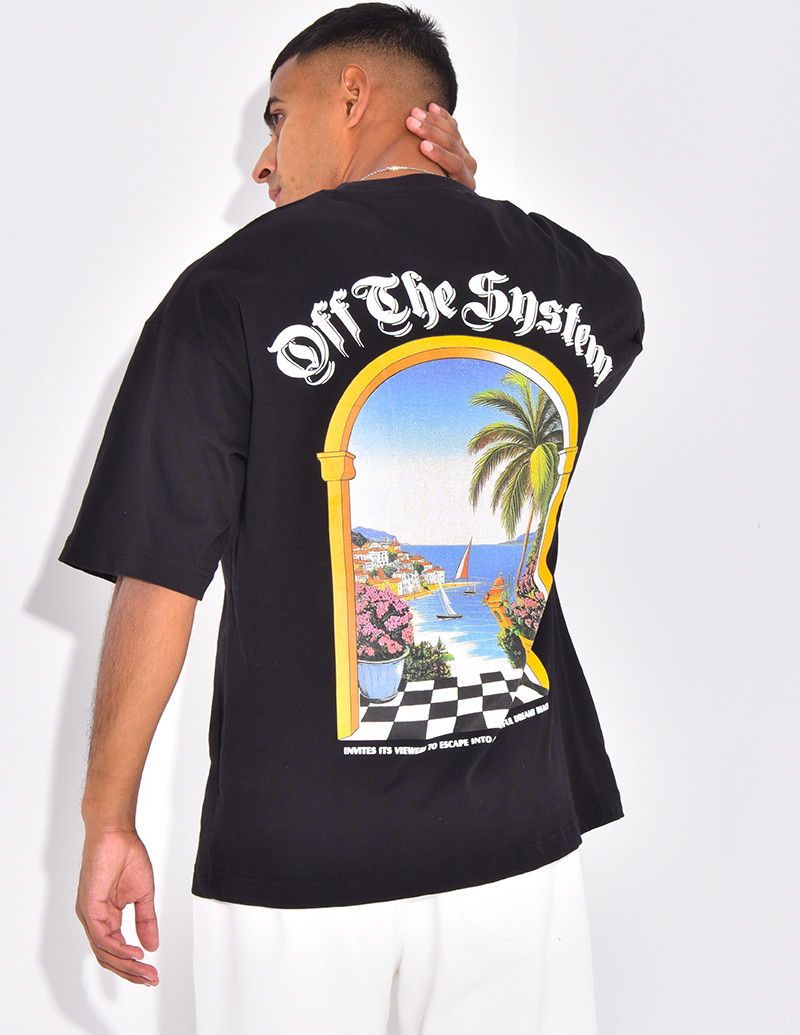 T-shirt "Off the system"