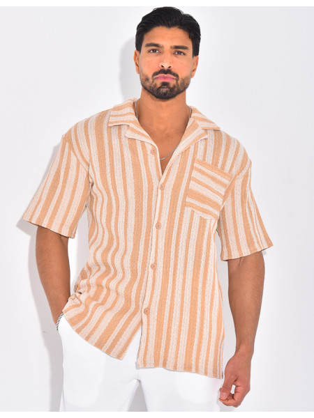 Chemise à rayures