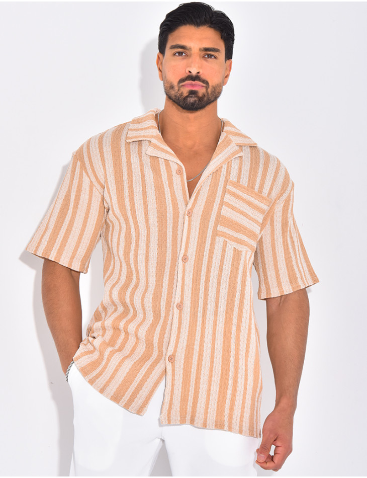 Chemise à rayures