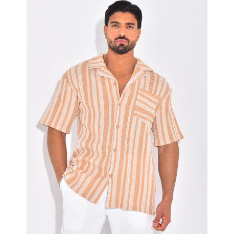 Chemise à rayures