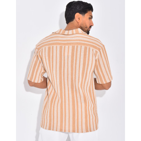 Chemise à rayures
