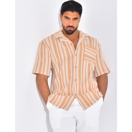 Chemise à rayures