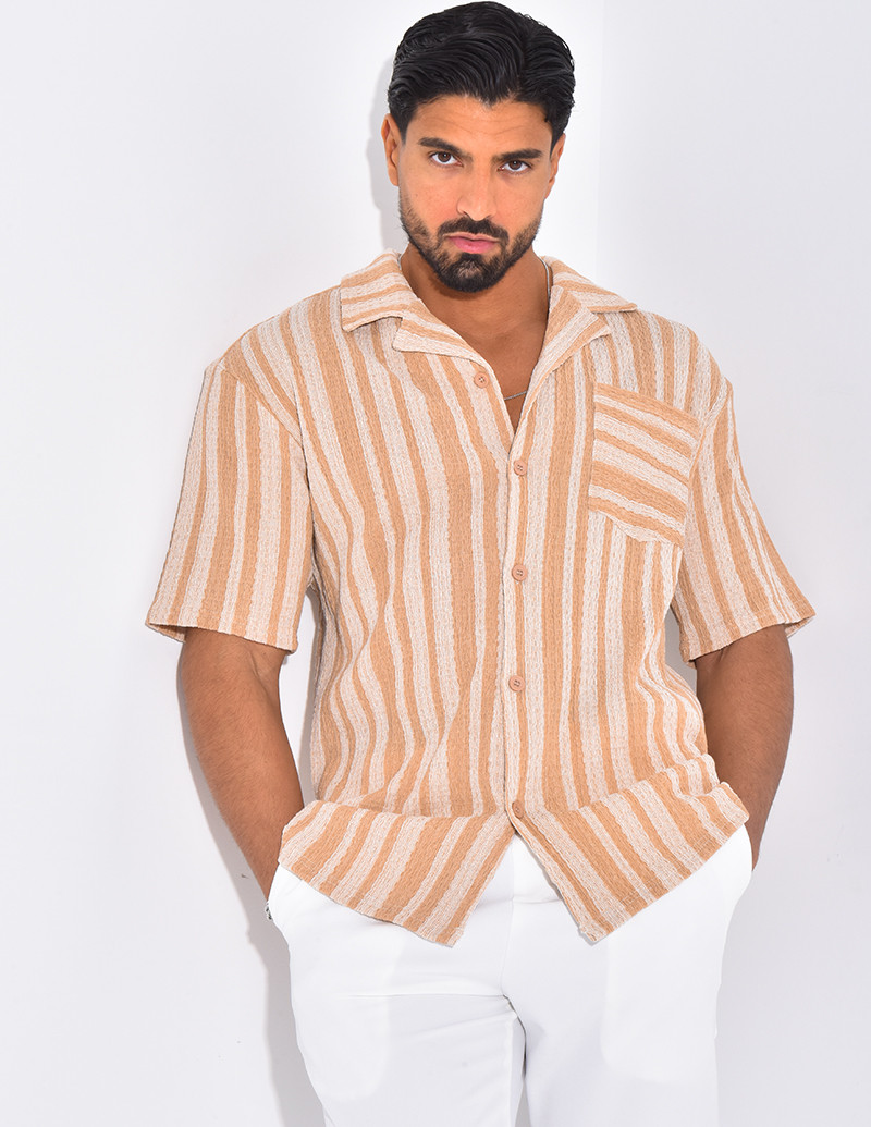 Chemise à rayures
