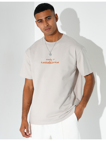 T-shirt "Made in Casablanca"