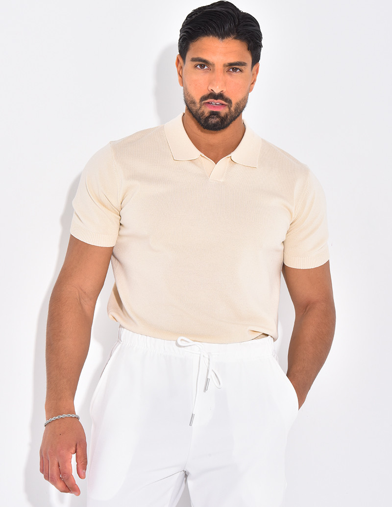 Polo côtelé