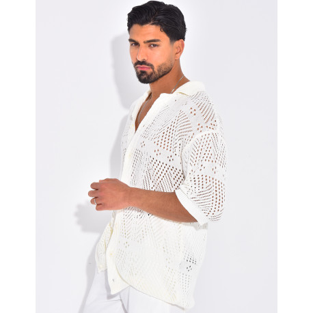 Chemise ajourée