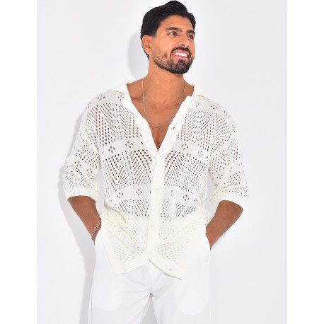 Chemise ajourée