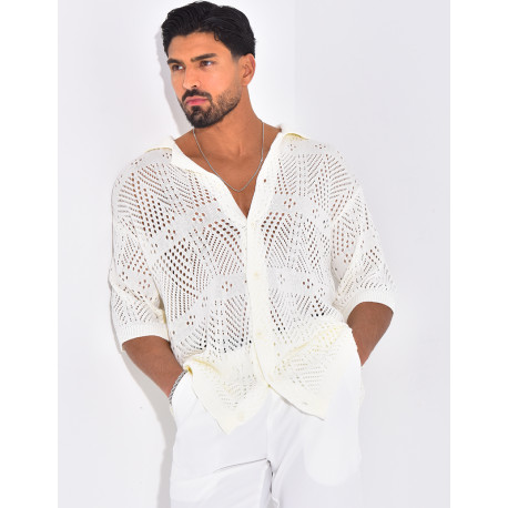 Chemise ajourée
