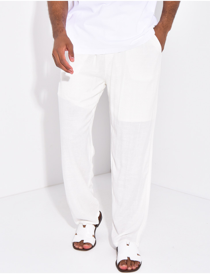 Pantalon en lin