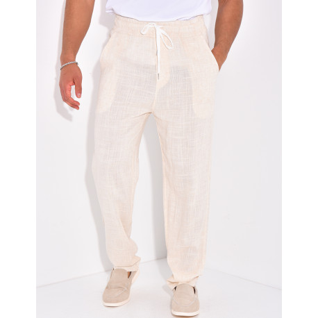 Pantalon en lin