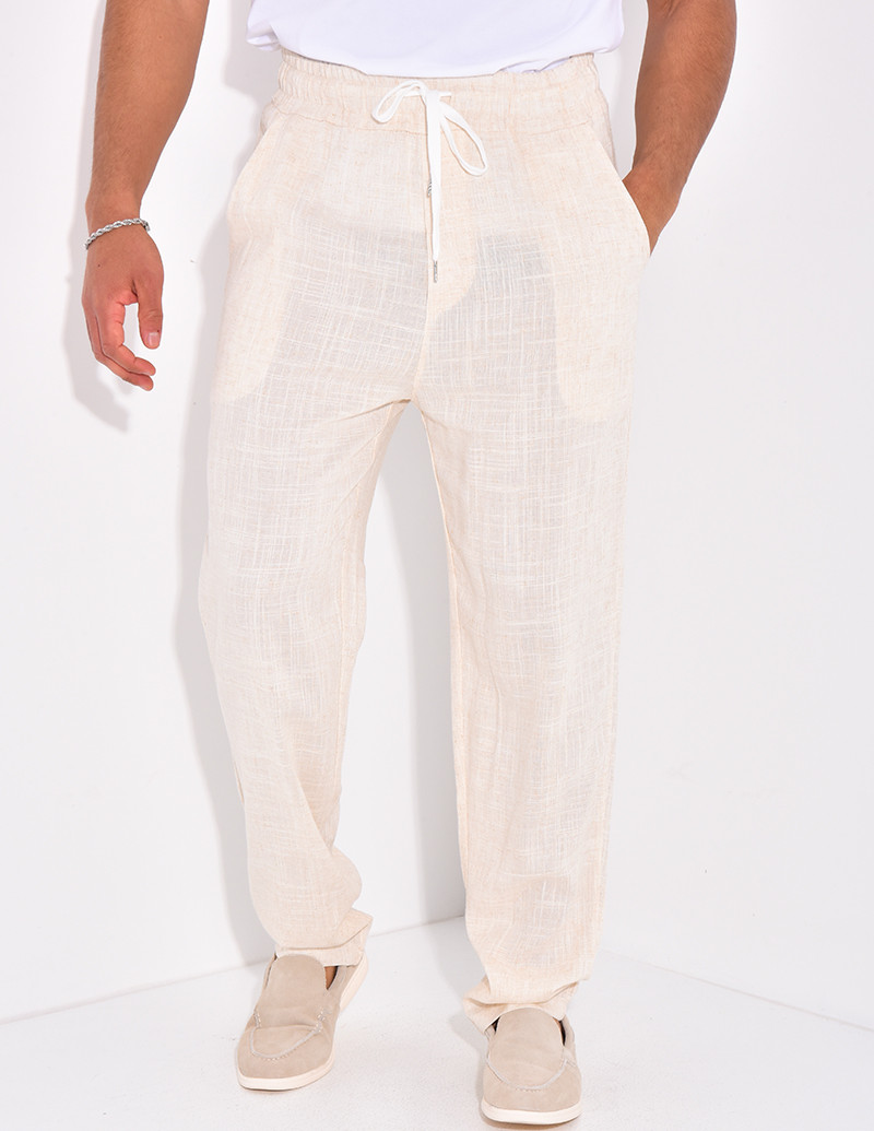 Pantalon en lin