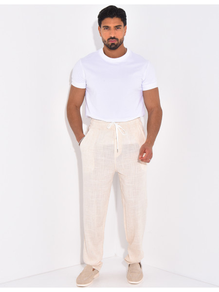 Pantalon en lin