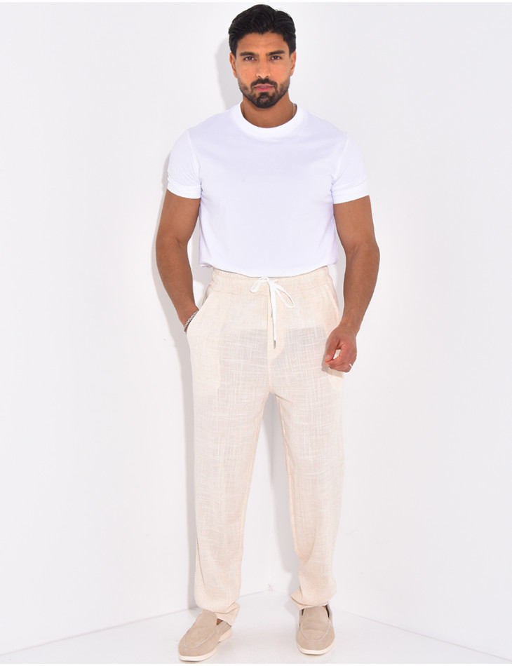 Pantalon en lin