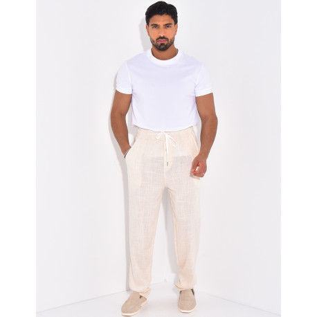 Pantalon en lin