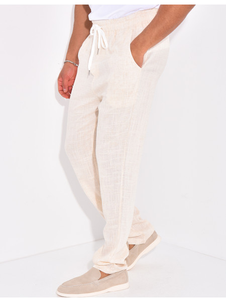 Pantalon en lin