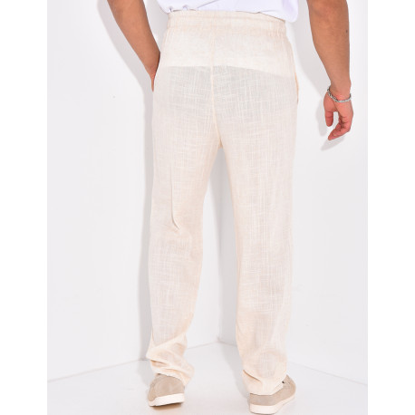 Pantalon en lin