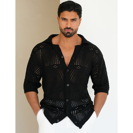 Chemise ajourée