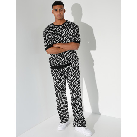 Ensemble pantalon et t-shirt à motifs