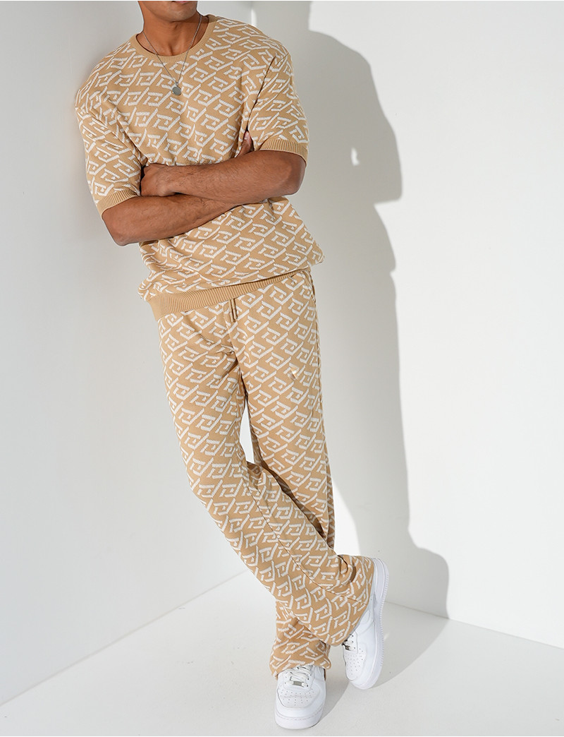 Mediterranean Ensemble Shirt & Pant Set