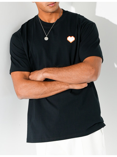 T-shirt avec coeur