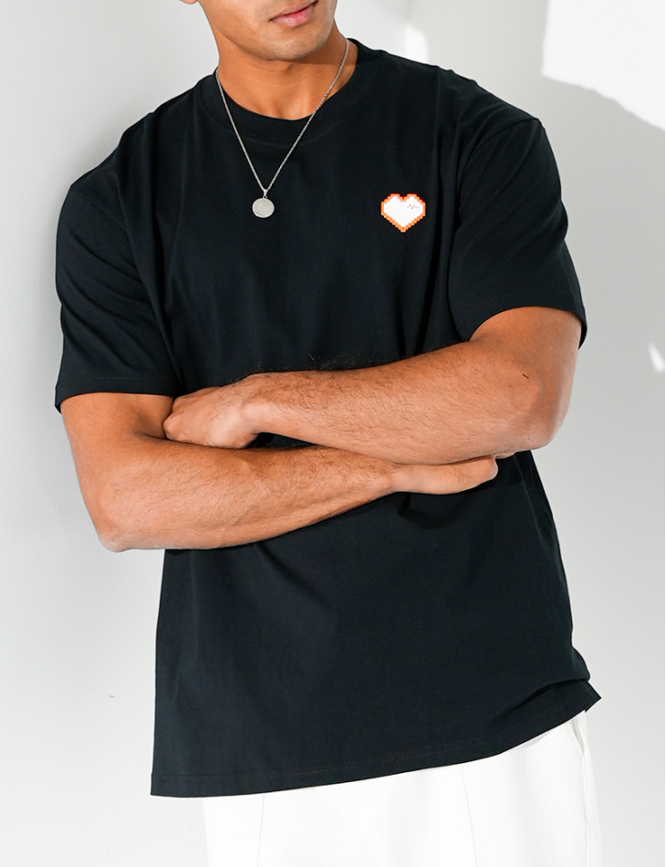 T-shirt avec coeur