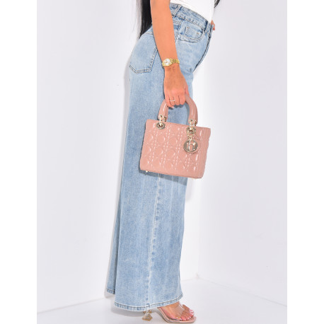 Weit geschnittene Jeans mit verwaschener Optik