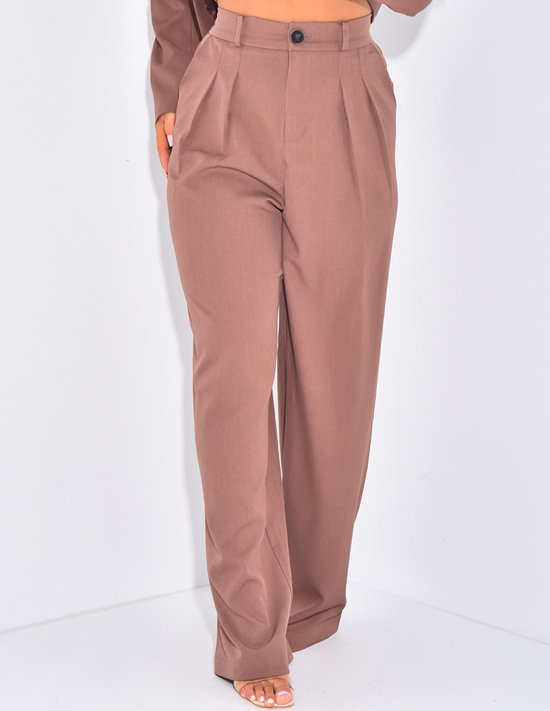 Anzughose mit Abnähern...