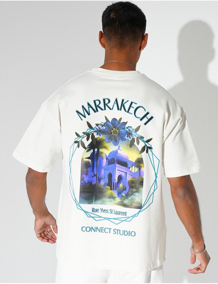 T-shirt "Marrakech connect studio"