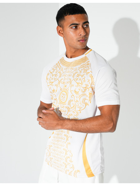 T-shirt nid d'abeille