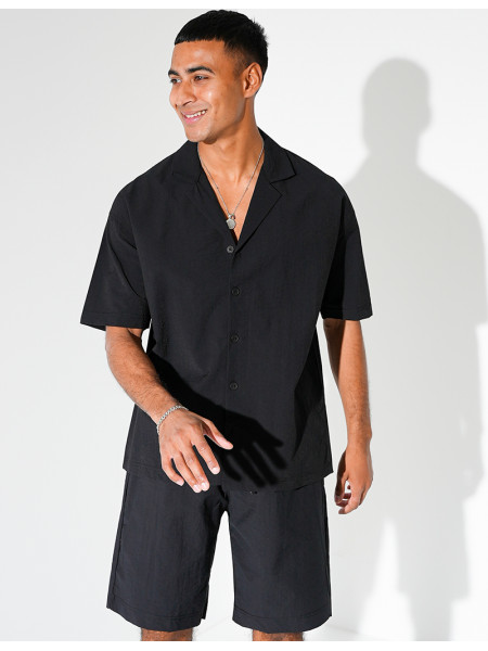 Ensemble short et chemise manches courtes