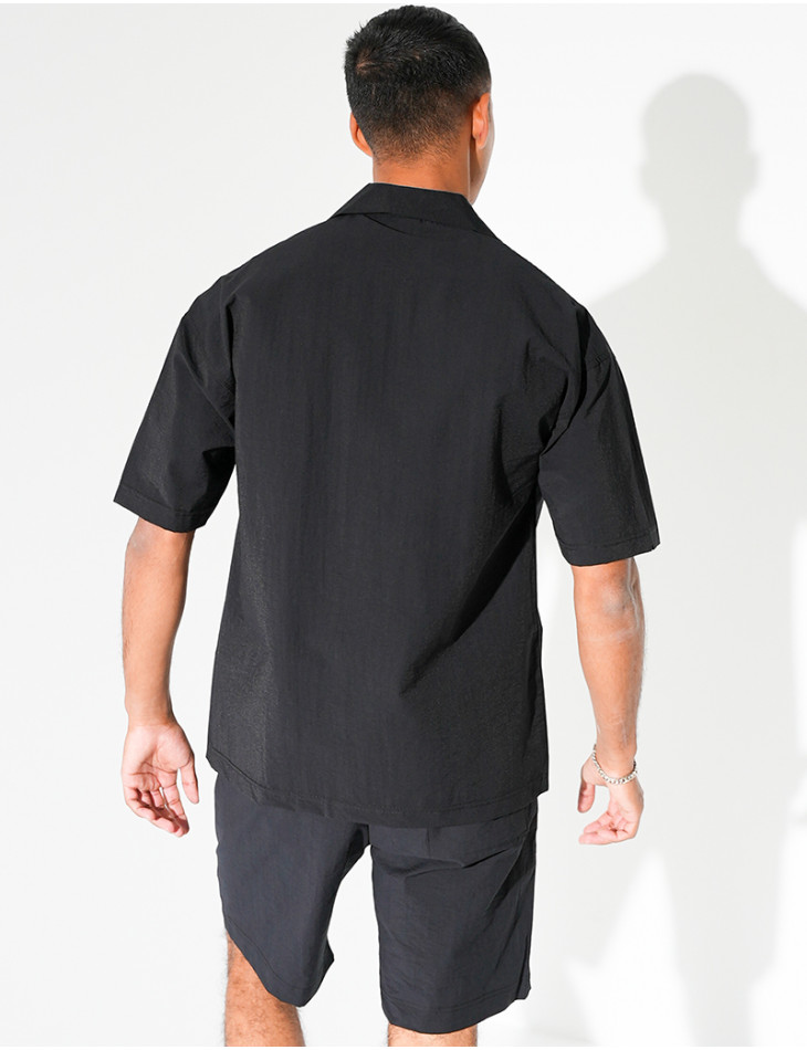 Ensemble short et chemise manches courtes