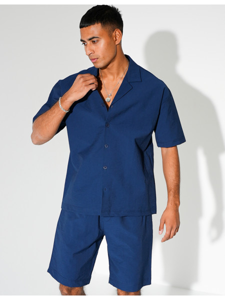 Ensemble short et chemise manches courtes